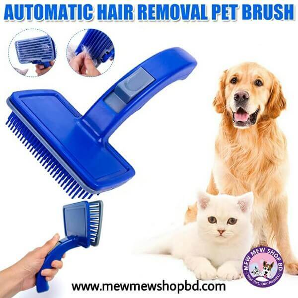 Automatic Pet Hair Remover Grooming Brush