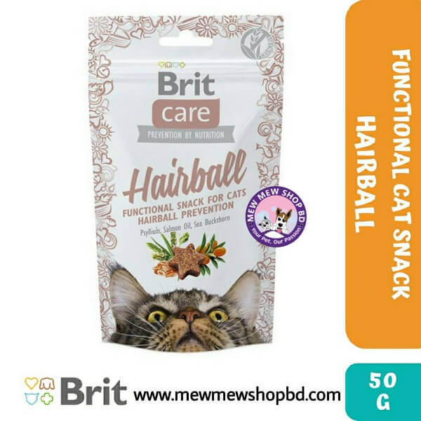 Brit Care Cat Snack Hairball (50g)