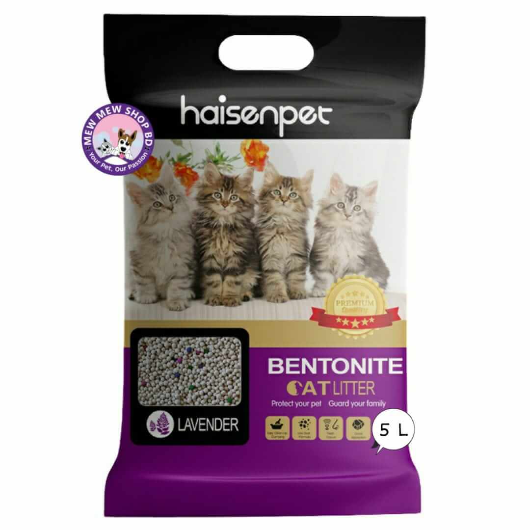 Haisenpet Bentonite Cat Litter - Lavender