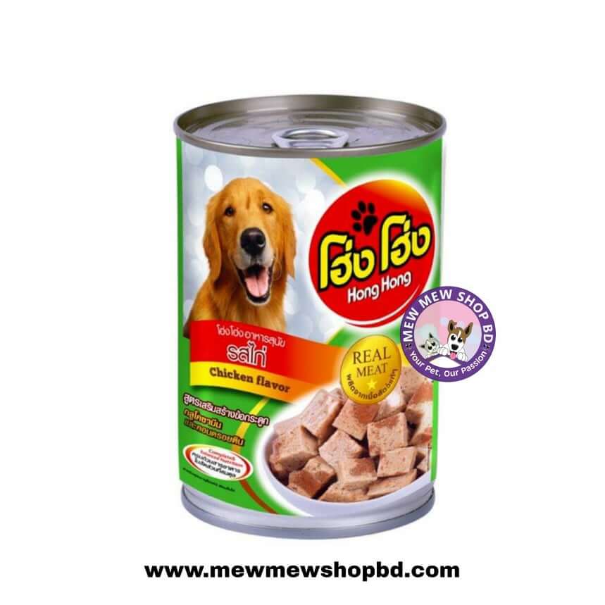 Hong Hong Chicken Flavor Dog Can Food 400g