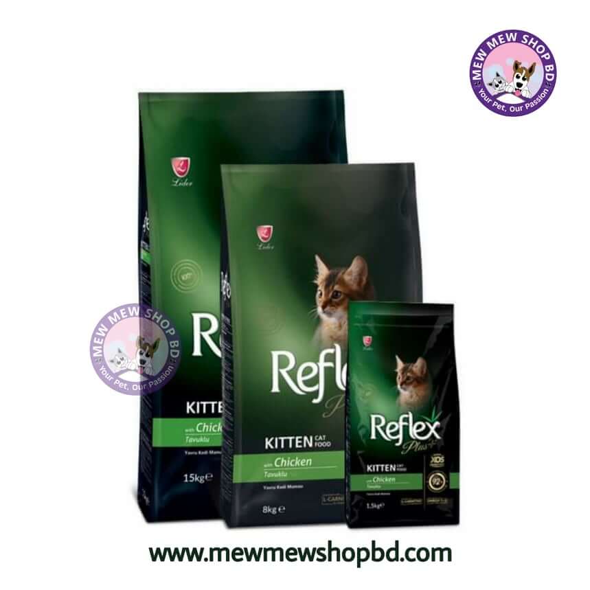 Reflex Plus Kitten Cat Food Chicken 8Kg