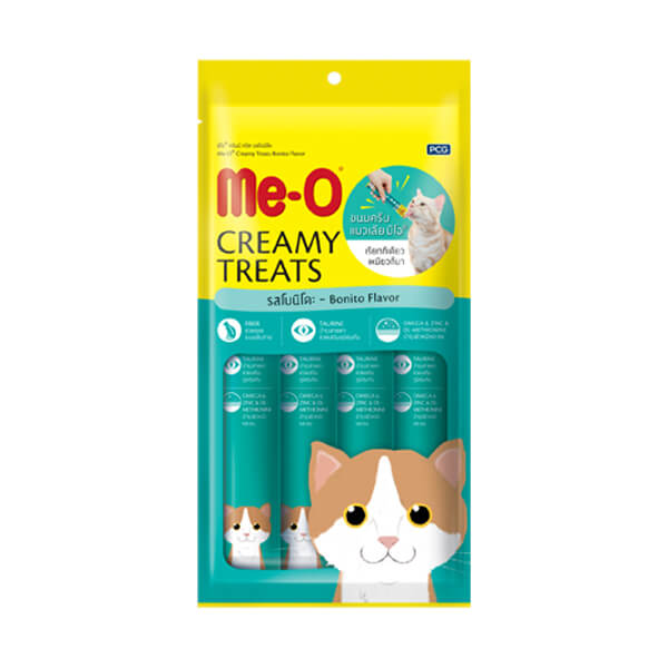 Me-O Meo Creamy Treats Tuna Bonito Flavor (4*15g)
