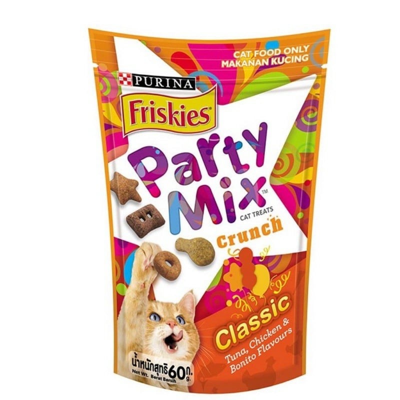 Purina Friskies Party Mix Classic Cat Treat 60g