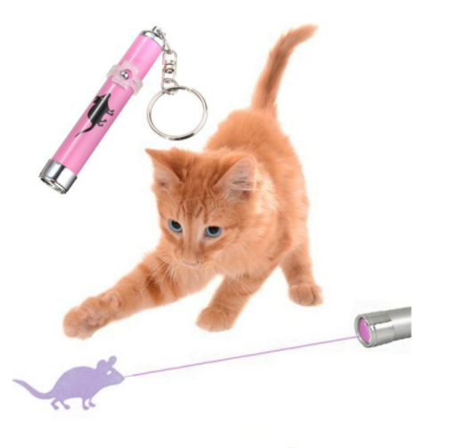 Pet Cat LED Toys Laser Lights || Infrared Tease Cats Toys Laser Pointer Light Pen With Mouse