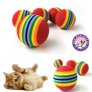 Rainbow Cat Playing Ball Toys-(1Pcs)
