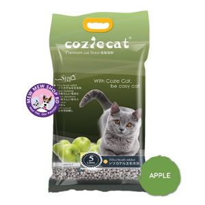 Coziecat - Cozicat Premium Clumping Cat Litter 5L || Apple ||