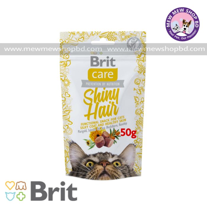 Brit Care Cat Snack Shiny Hair 50g