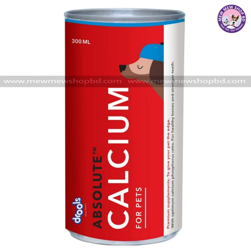 Drools Absolute Calcium Syrup For Dog Supplement 300 ml