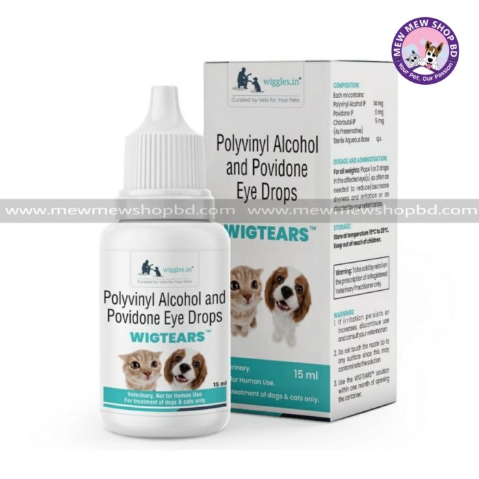 Liquid WigTears Opthalmic Eye Drops 15ml