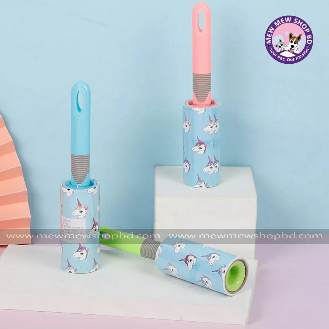 Round Sticky Lint Roller for Pets- Fur Remover