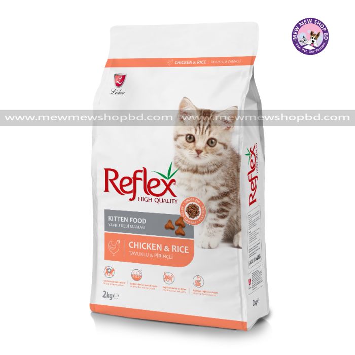 Reflex HiGH QUALITY Kitten Food Chicken and Rice 2Kg