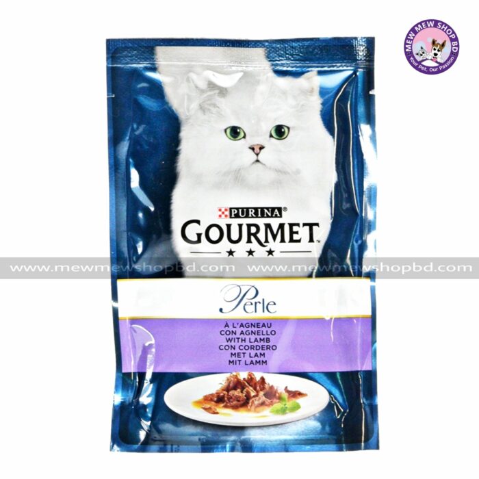 Purina Pouch Gourmet Perle Lamb (85g)