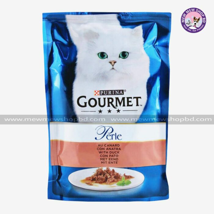 Purina Pouch Gourmet Perle Duck (85g)