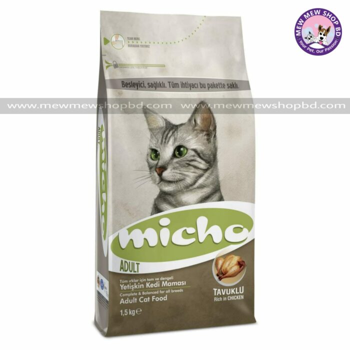 Micho Adult Cat Food Chicken 1.5 kg