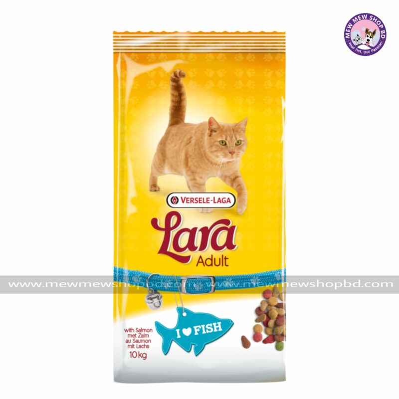 Versele Laga Lara Dry Cat Food Adult 1+  Salmon  (10kg)