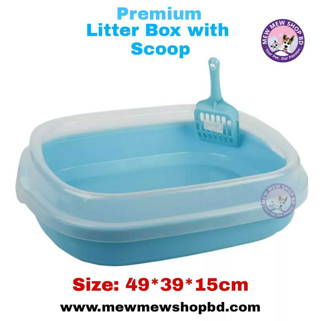 Premium Litter Box with Scoop