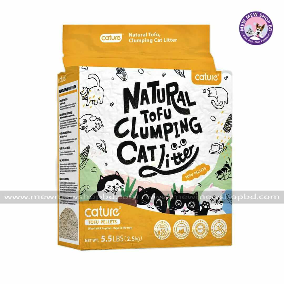 Cature Natural Cat Litter Tofu Pallets  - 5.5LBS