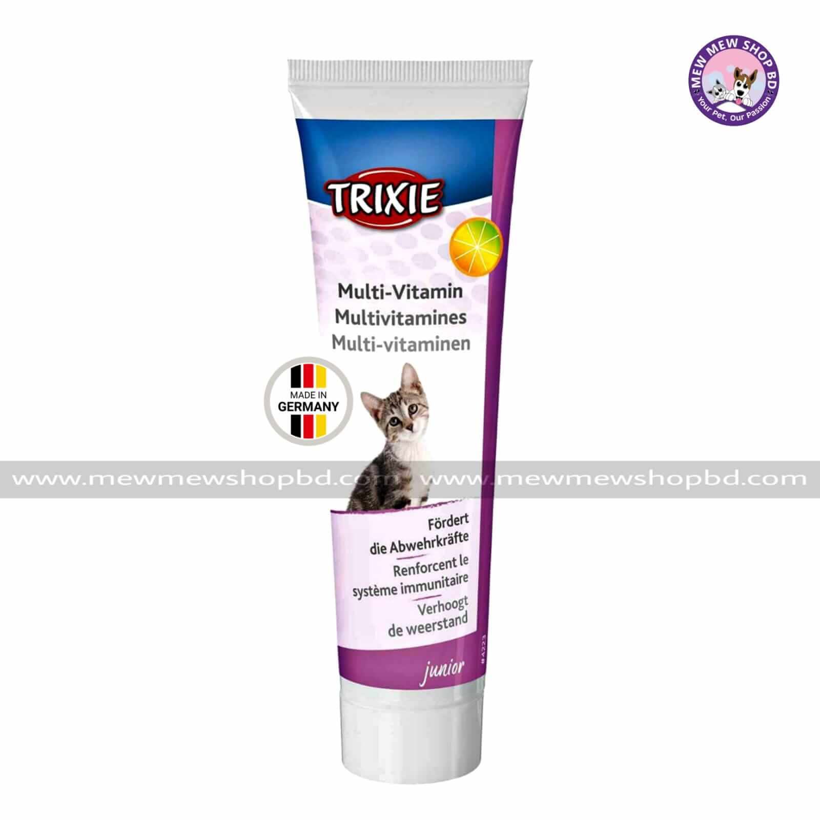 Trixie multivitamin paste for kitten  100 gm