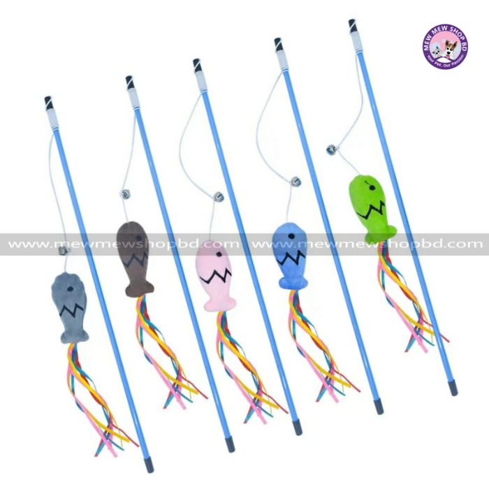 Pet Cat Playing Fish Teaser Toy