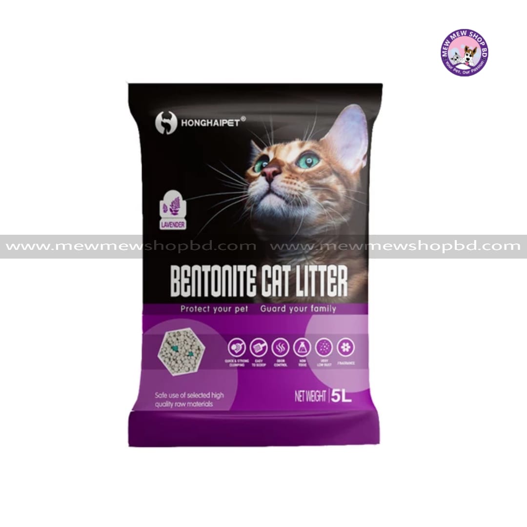 Honghaipet Cat Litter Lavender 5L