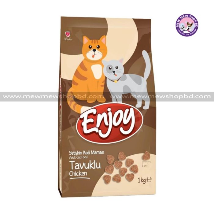 Enjoy Premium Adult Chicken Cat Food 1kg