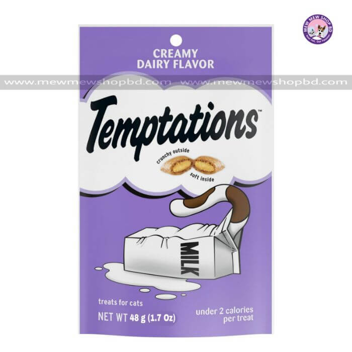 Temptations Creamy Dairy Flavor Cat Treats 48g (USA)