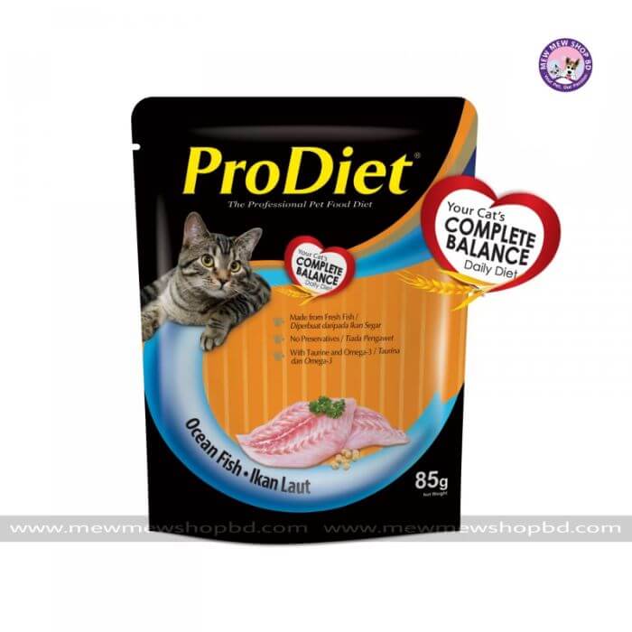 ProDiet Wet Cat Food Ocean Fish 85g