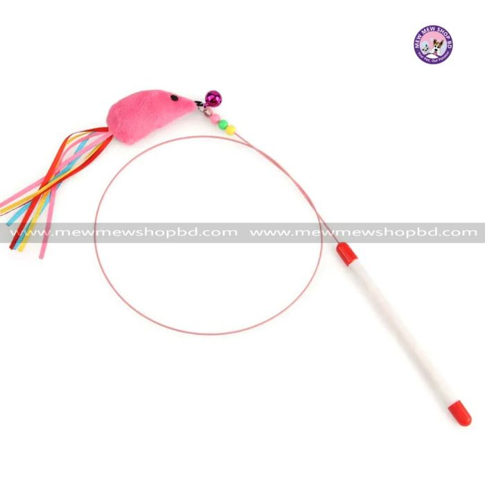 Pet Cat String Mouse Teaser Toy