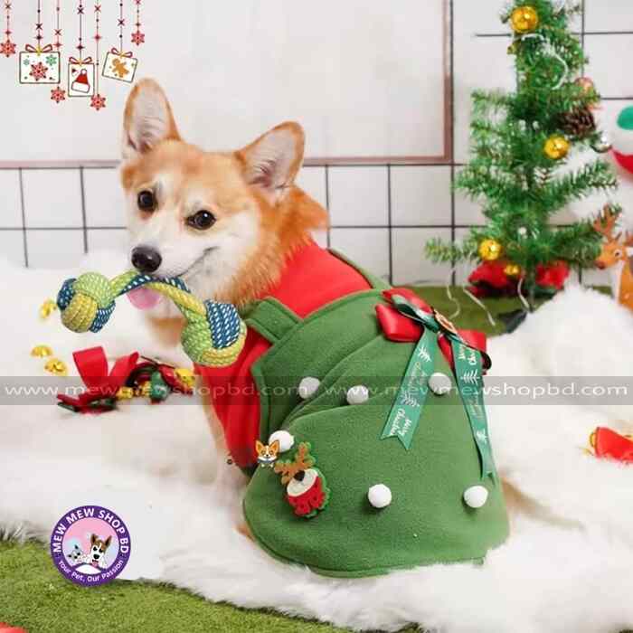 Dumble Shape Chew Toy for Pet Cat , Puppy & Dog teeth Cleaning