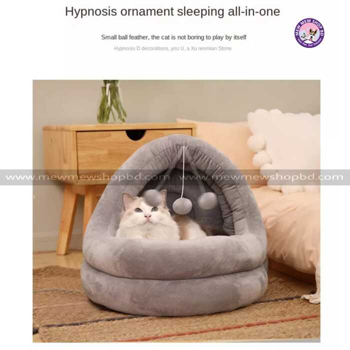 Premium Sofa Shape Comfortable & Washable Pet Cat Bed House