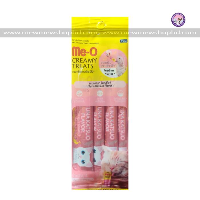 Me-O Meo Creamy Treat Tuna Katsuo Flavour cat treats