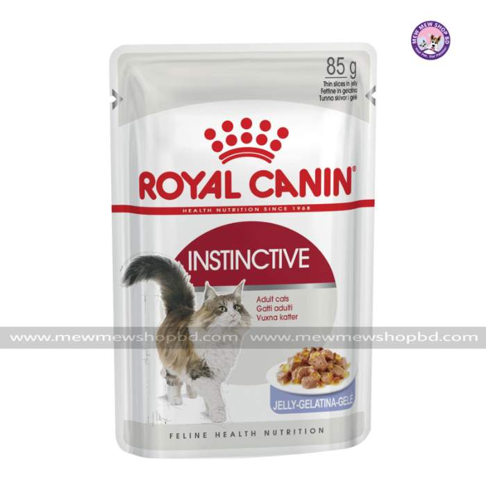 Royal Canin Instinctive Wet Food Pouch in Jelly 85g