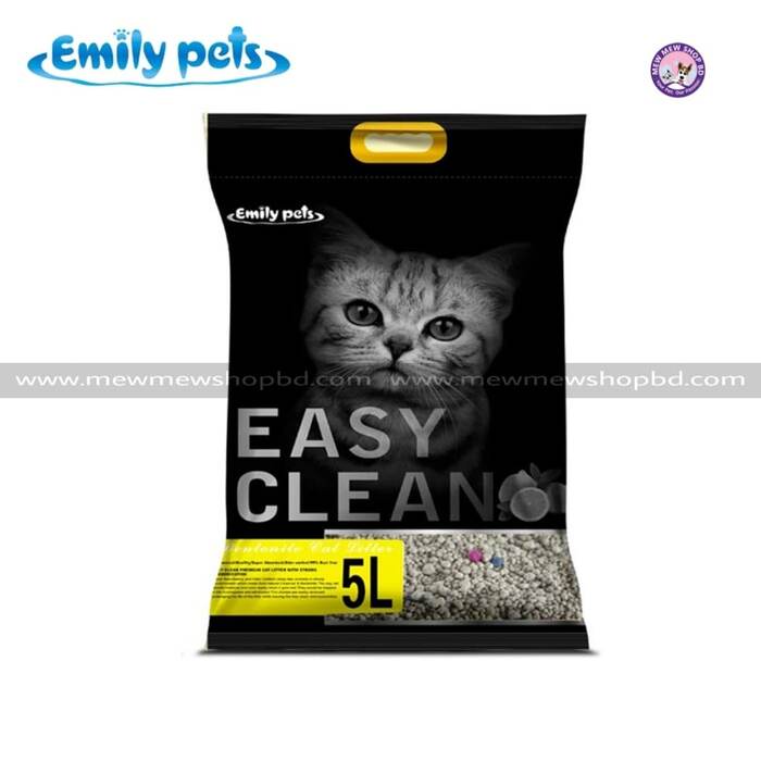 Easy Clean Bentonite Cat Litter Lemon 5L