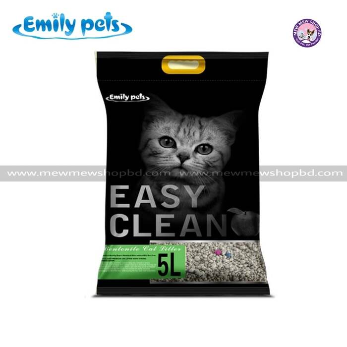 Easy Clean Bentonite Cat Litter Apple 5L