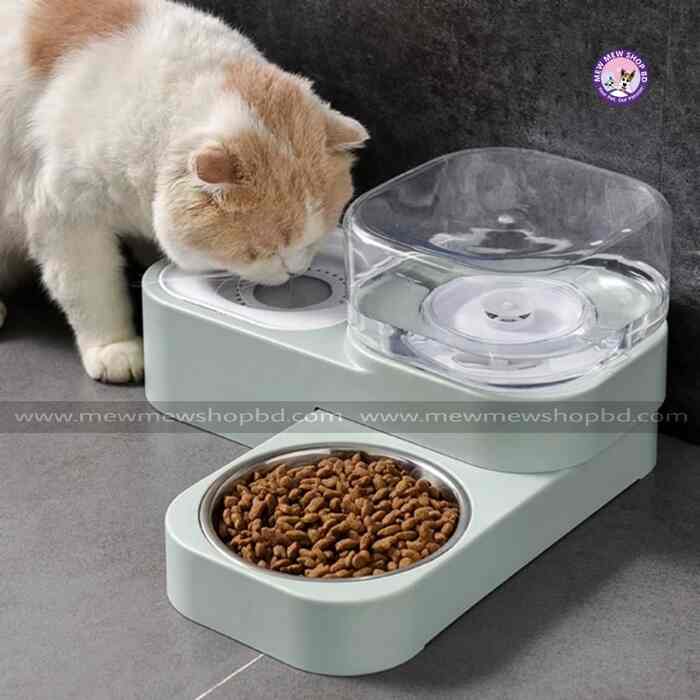 180 Degree Rotatable Multiple Premium Food Bowl for Pet Cat