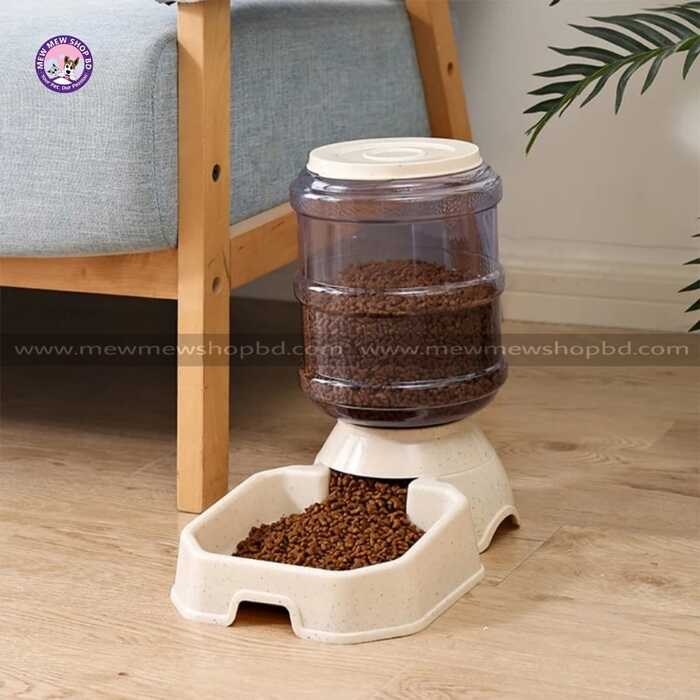 2.4 L Automatic Cat Pet Feeder  High Capacity Pet Food Bowl Gravity Food Dispenser Pet Bowl