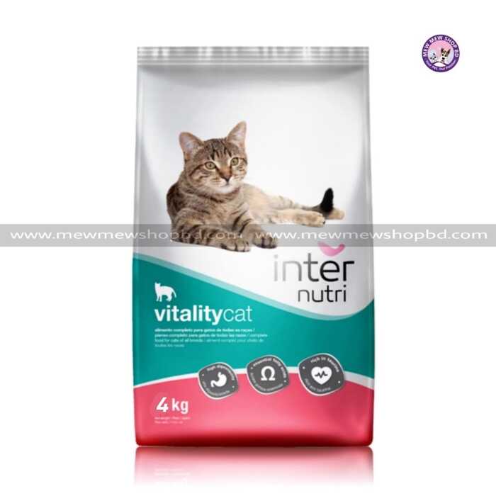 InterNutri's Vitality Chicken & Fish Flavor Cat Food 4KG