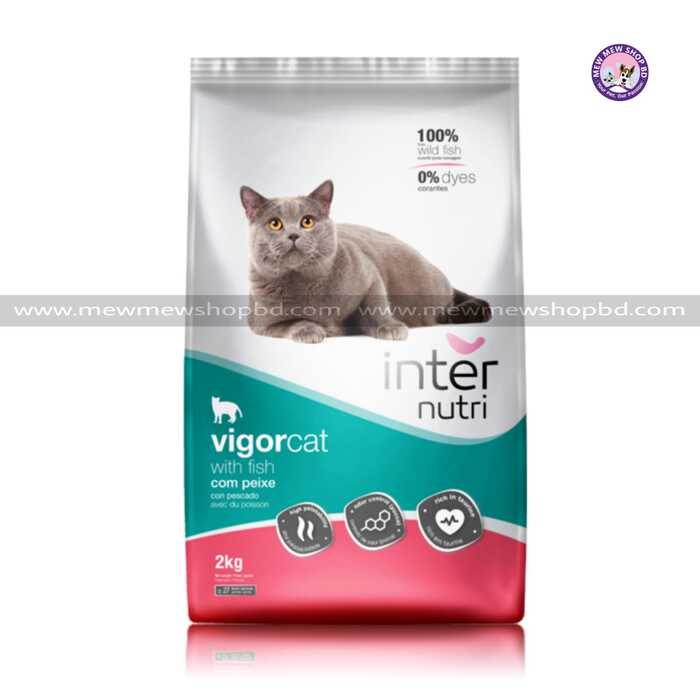 InterNutri's Vigor Cat Food with Fish Flavor 2KG