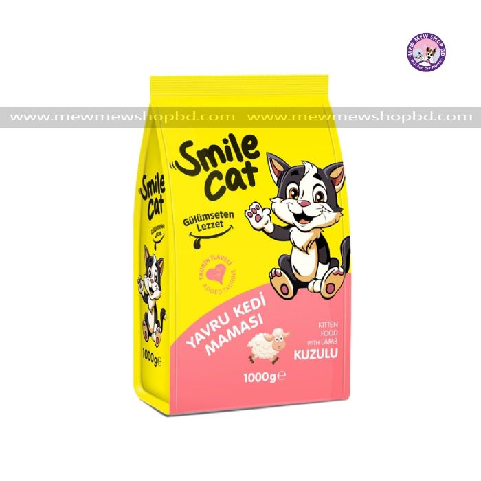 Smile Cat Kitten Food Lamb 1kg