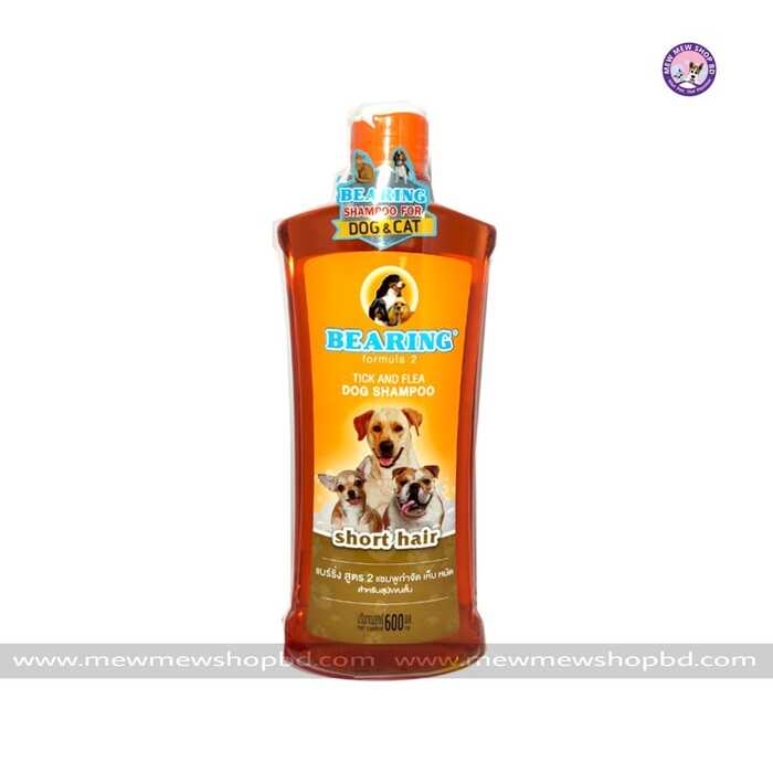 BEARING Short Hair Tick and Fela anti-odor Shower Gel for Cats & Dogs-600ml
