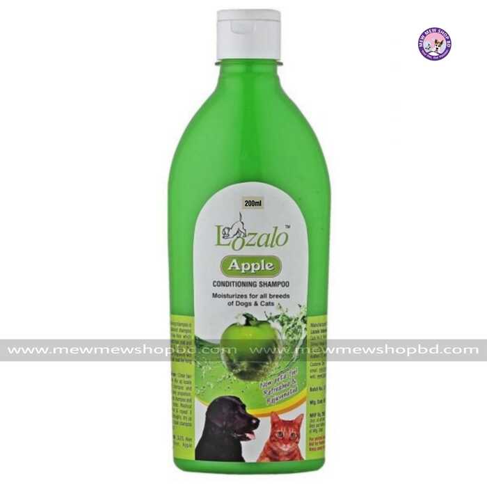 Lozalo Apple Conditioning Shampoo for dogs and cats 200 ml