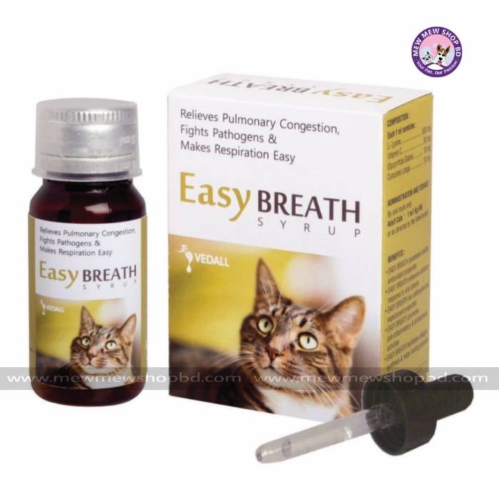 Easy Breath Syrup for Cats 30ml