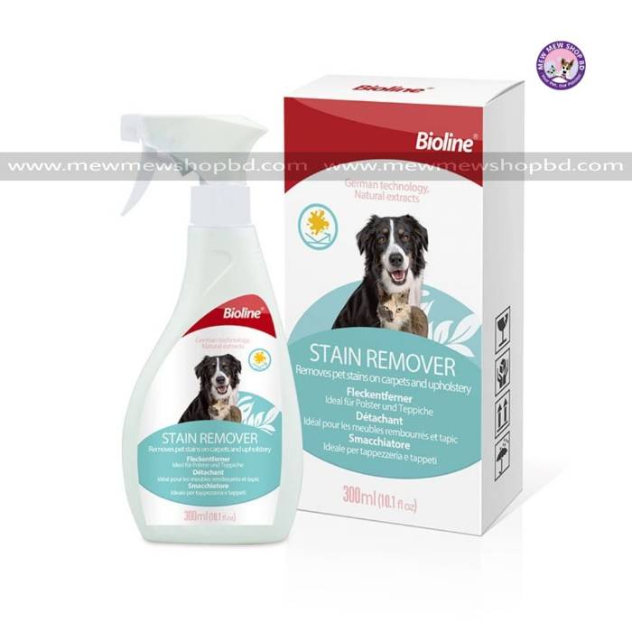 Bioline Stain Remover for Cats & Dogs 300ml