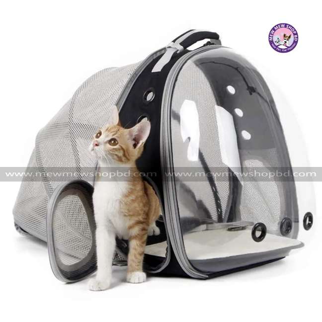 Expandable Pet Carrier Tent Backpack for Pet Cat & Bunny