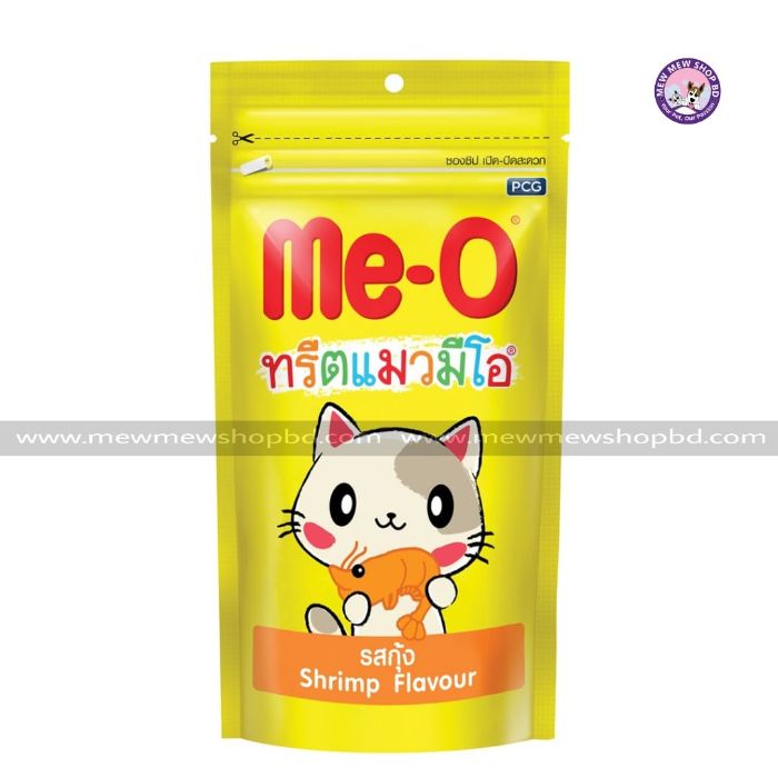 Meo Crunchy Dry Shrimp Flavour Treat for Cat 50g