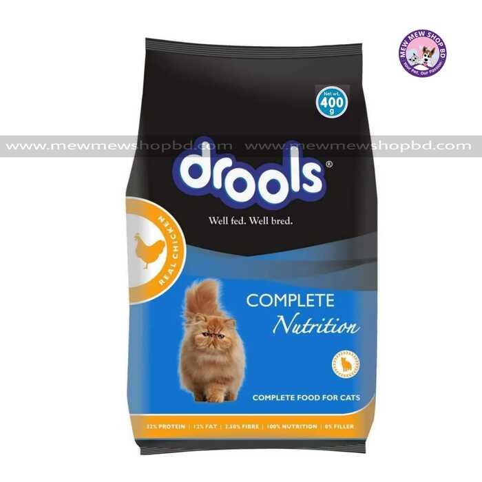 Drools Adult Cat Food Real Chicken 400g