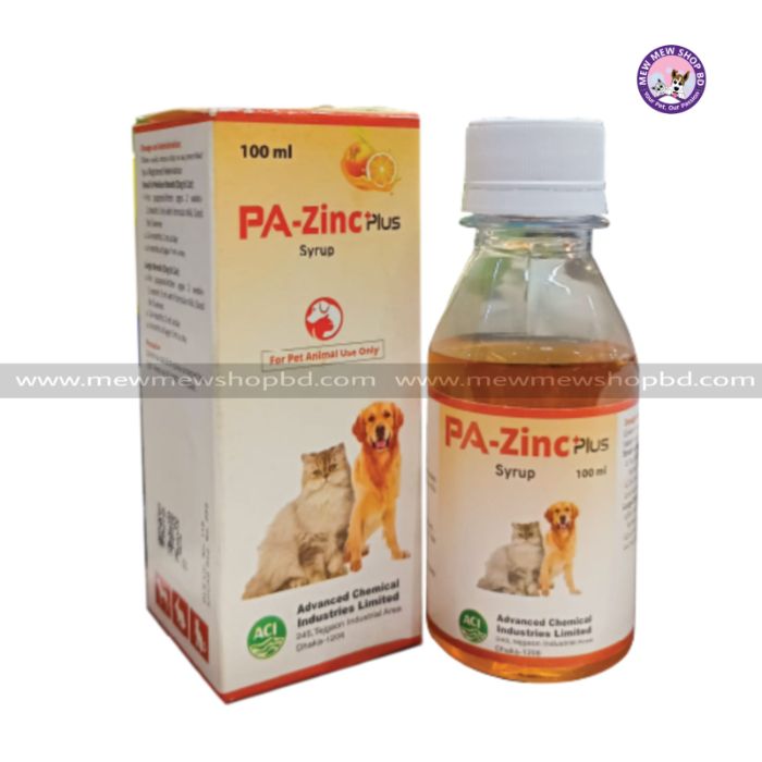 PA-Zinc Plus Syrup for Pet Cat 100ml