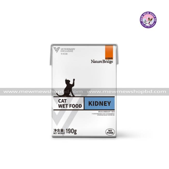 Nature Bridge Cat Wet Food Kidney 190g
