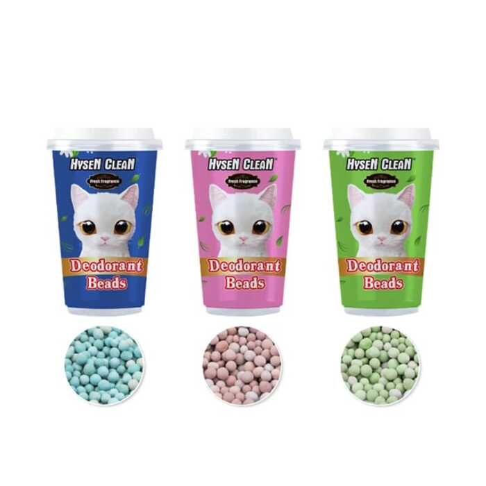 Hysen Clean Fresh Fragrance Cat Litter Deodorant Beads 450g