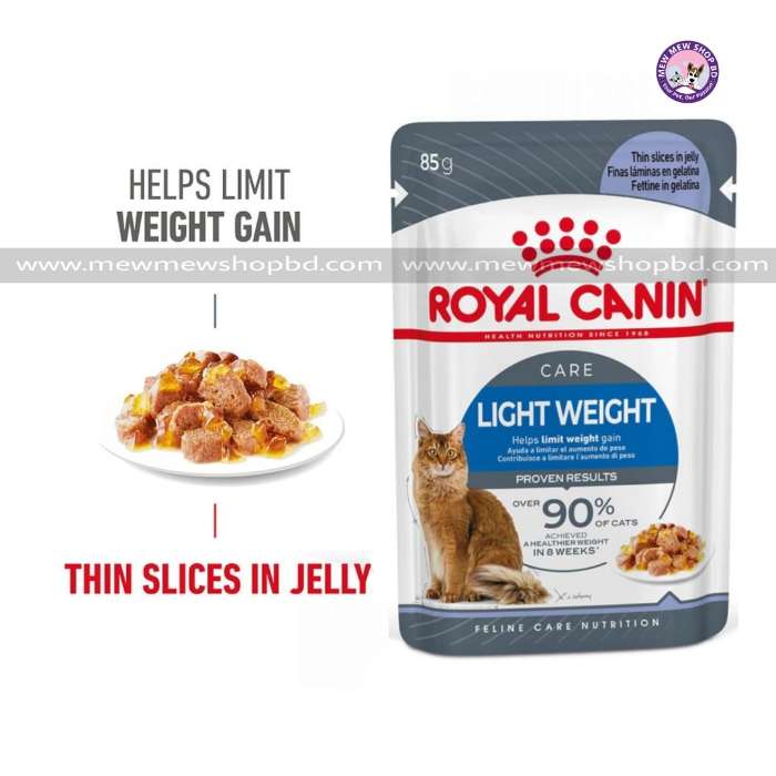 Royal Canin Light Weight Care Thin Slices In Jelly 85g